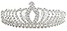 Simplicity Women's Prom Queen Crystal Rhinestones Crown Tiara (982_Crystal)