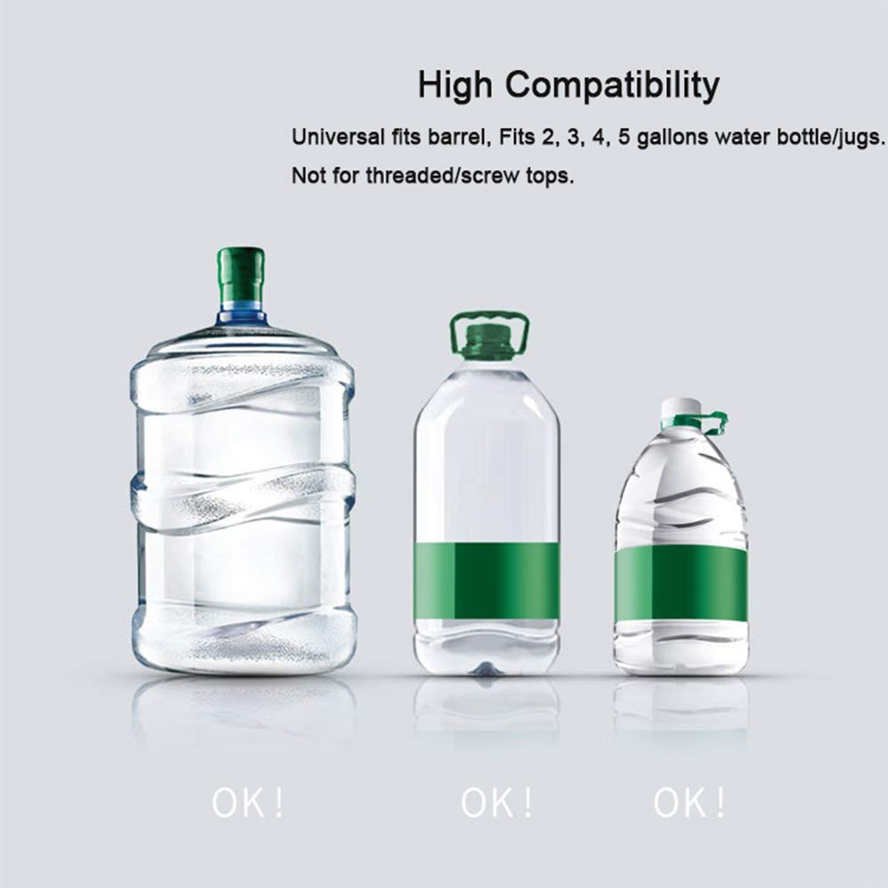 Water Bottle Pump,Electric Water Dispenser,Touch Button Automatic Drinking Water Jug Pump for Home Kitchen Office Camping 5 Gallon 4 Gallon 3 Gallon 2 Gallon Bottle