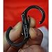 Nite Ize SB3-03-01 Size-3 S-Biner Dual Carabiner, Stainless-Steel, Black