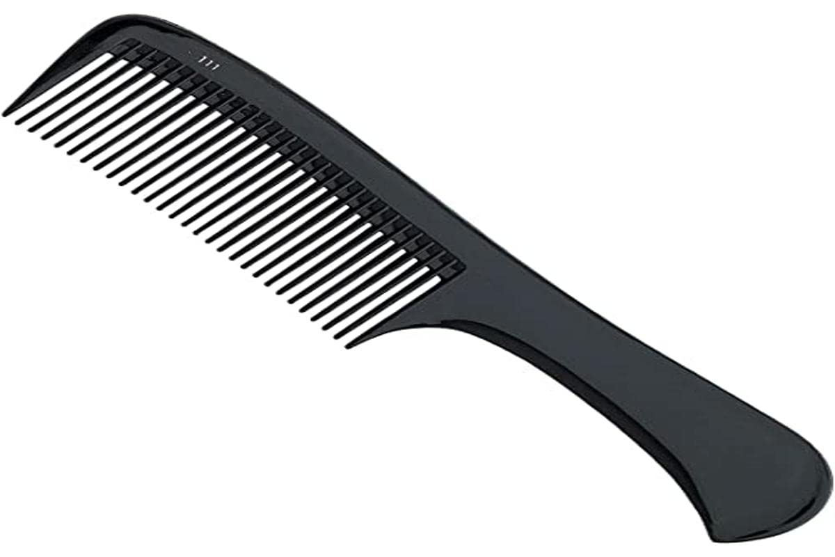 Sibel Nelson Delrin 111 Detangling Comb 21 x 8 cm Black