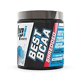 BPI Sports Best BCAA Shredded - Caffeine-Free Thermogenic Recovery Formula - BCAA Powder - Lean Muscle Building - Accelerated Recovery - Weight Loss - Hydration - Snow Cone - 25 Servings - 9.7 oz.