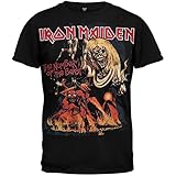 Iron Maiden Eddie Number of the Beast T-Shirt - Black (X-Large)