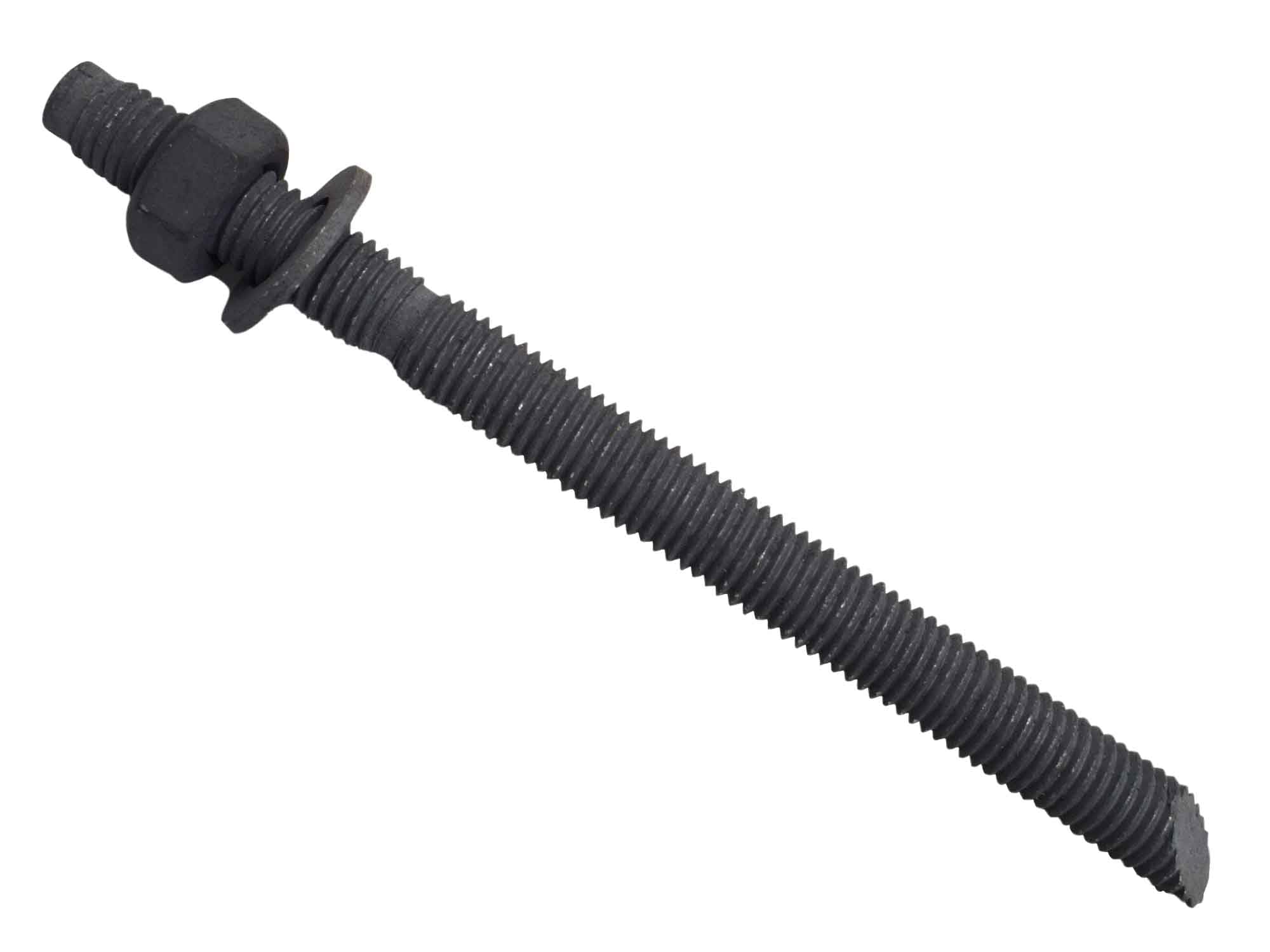 MASONMATE Hot Dipped Galvanised Stud M12 x 160mm Pack of 10