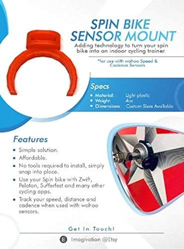 Wahoo Speed Sensor Mount Zwift Sensor For Spin Bike Wahoo Speed