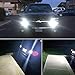 LIGHSTA 1156 Bulbs, Super Bright 5630 Chipsets 1073 1003 1141 7506 BA15S Bulbs with Projector for Backup Reverse Lights Tail Brake Parking Lights, Xenon White(Pack of 2)