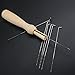 NUOLUX 7pcs Felting Needles Set with Handle Wool Felt Tool Felting Starter Kit