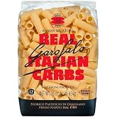 Garofalo - Premium Durum Wheat Semolina Roman Rigatoni Pasta, Italian Made, Bronze-Drawn, Al-Dente, One-Ingredient Pasta (2 pack)