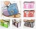 Large Purse Organizer Insert Handbag Pouch Tidy & Neat (Ships From USA) (Red)
