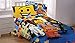 Franco Manufacturing 4pc Lego Movie Full Bed Sheet Set Emmet Wyldstyle Bedding Accessories