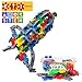 ETI Toys, STEM Learning, 104 Piece Lil Engineers Build-A-Thon. Build Train, Motor Bike, Rocket, Endless Designs. Safe, Creative Skills Development. Toy for 4, 5, 6 Year Old Boys and Girls