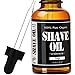 #1 TRUSTED Sage Shave Oil by Leven Rose - 1 oz - Closer Shave, Softer Skin, Natural Organic Ingredients