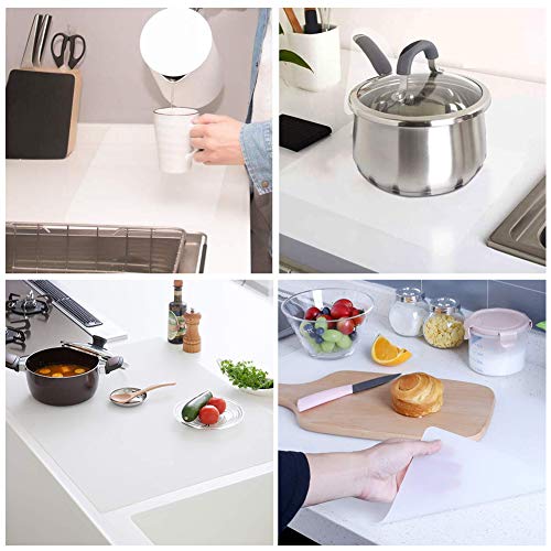 HomeDo 6Pack Waterproof Silicone Placemats, NonStick Baking Mat, Non