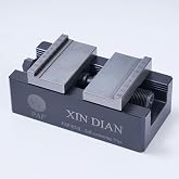 XinDian CNC Self-Centering Vise Precision Milling Machine Tool H54L-50-110 | Precision &plusmn;0.03mm for flawless CNC milling. Durable 4CR13H steel. EROWA/3R compatible. Ideal for batch processing.