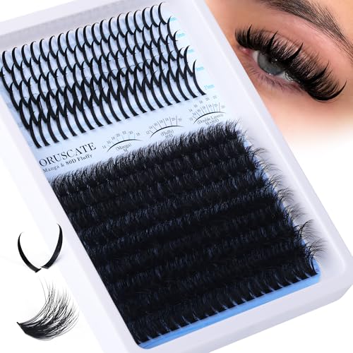 Fluffy Cluster Lashes with Spike