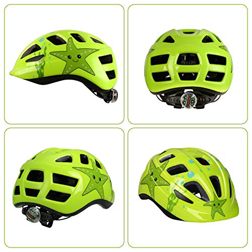 image for Ledivo Kids/Youth Bike Helmet-Adjustable Ultralight Child Bicycle Helm