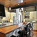 LNC Rustic Pendant Lighting for Kitchen Island, Retro Vintage Pendant Light Fixture with Metal Cage Shade, Mini Hanging Pendant Lights Adjustable for Kitchen Sink, Dining Room, Bedroom, Foyer, 3.9”D