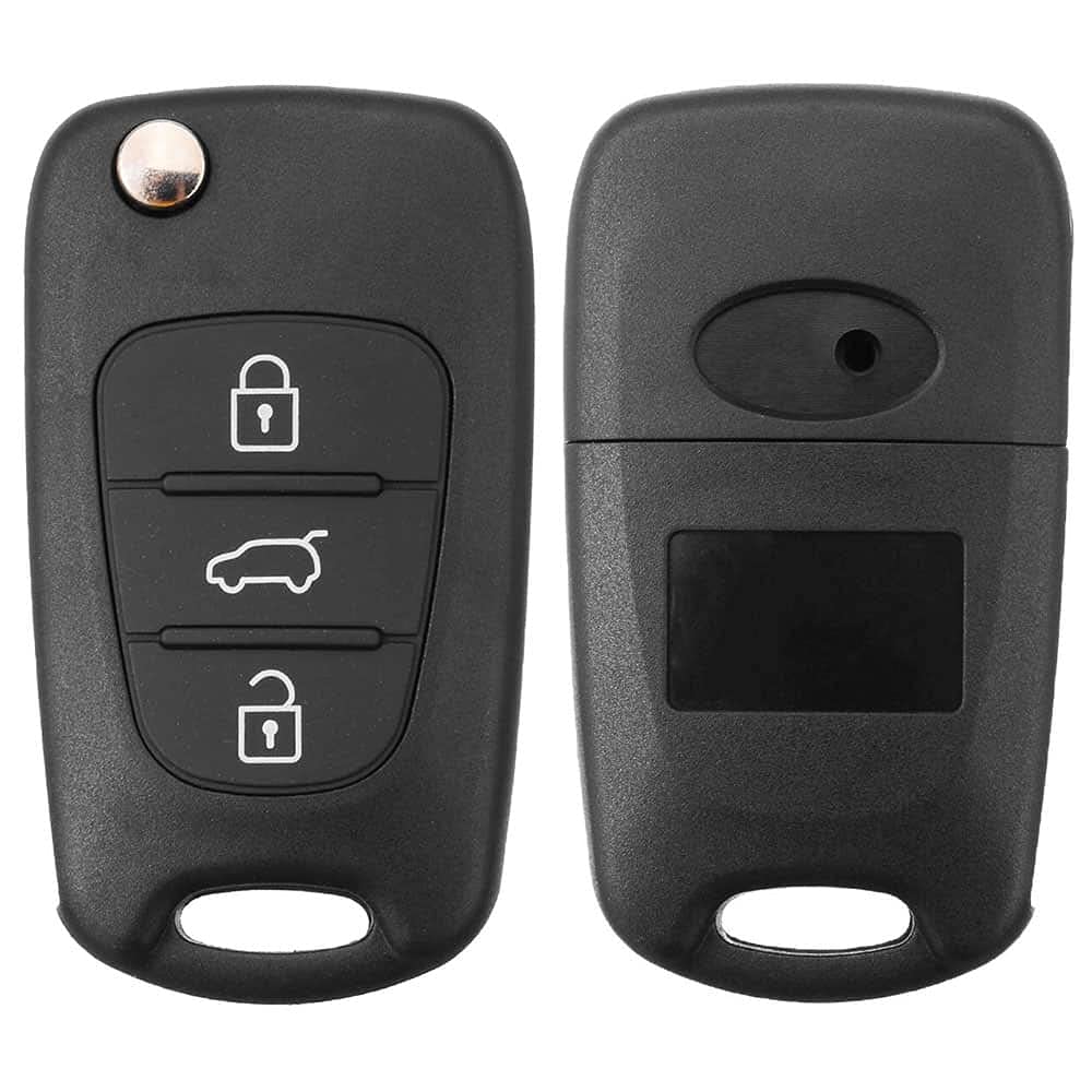 3 Button Remote Car Key Fob Case for Kia Ceed Pro Rio Picanto Sportage Sorento