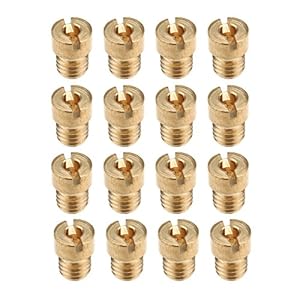 Viviance 16pcs Carburateur Main Jet Kit compatibel met PWK Keihin OKO CVK 90 92 95 98 100 105 108 110 115 120 125 130…