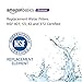 AmazonBasics Replacement LG LT500P Refrigerator Water Filter Cartridge - Premium Filtration