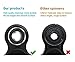 Fidget Spinner Anti-Anxiety 360 Hand Spinner with Si3N4 Hybrid Ceramic Bearing for Relieves ADD,ADHD,Anxiety,and Autism (glow in the dark)