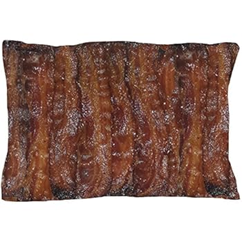 Amazon Com Cafepress Bacon Standard Size Pillow Case 20 X30