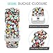 MoKo Fitbit Charge 2 Christmas Band, Soft Silicone Adjustable Replacement Sport Strap Band for Fitbit Charge 2 Heart Rate + Fitness Wristband, Wrist Length 5.70