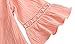 Mrignt Big Girls Cotton Casual Sling Off Shoulder Blouses 3/4 Speaker Sleeves Tops