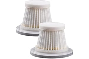 Vacuum Cleaner Filters Replacement, Car Vacuum Filter Replacement, Replacement Washable HEPA Filter For Cordless Car Vacuum C