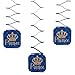 Big Dot of Happiness Royal Prince Charming - Baby Shower or Birthday Party Hanging Decorations - 6 Count