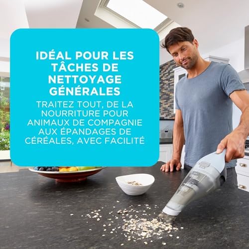 - Aspirateur à Main sans Fil dustbuster - 7.2V (Batterie 2.0Ah) Aspirateur à Main sans Fil, Violet - NVC215W-QW
