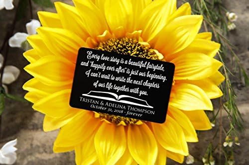Personalized Wallet Card Insert - The Next Chapter