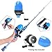PLUSINNO Kids Fishing Pole with Spincast Reel Telescopic Fishing Rod Combo Full Kits for Boys, Girls, and Adults