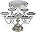Dahlia Studios Elise Silver Cupcake and Cake Stand Crystal 17
