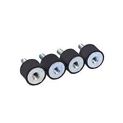 4Pcs Rubber Isolators 304 M6, Keenso Rubber M6