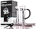 French Press Coffee Maker - 20 oz (600 ml) Espresso and Tea Maker with Triple Filters, Stainless Steel Plunger and Heat Resistant Borosilicate Glass with 6 Bonus Filters - by Procizion