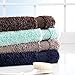 mDesign Large Modern Bath Mat Runner - Non-Skid Bathroom Runner Rug - Long Bath Mat - Oversized Machine Washable Bathroom Floor Carpet Rug - Extra Long Bathroom Rug - Hydra Collection - Linen/Tan