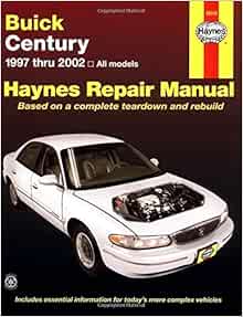 Buick Century 1997 Thru 2002 Haynes Repair Manual Haynes Repair Manuals By John H Haynes 2003 01 24 Amazon Com Books