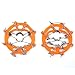 Weanas Multi-Function Anti-Slip Ice Cleat Shoe Boot Tread Grips Traction Crampon Chain Spike 1 Pair (8-Crampon)