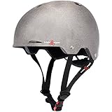 Triple Eight Gotham Dual Certified Skateboard and Bike Helmet, Darklight Reflective, X-Small/Small