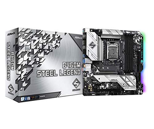 ASROCK-B460M-Steel-Legend-Soporta-10th-Gen-Intel-CoreTM-ProcessorsSocket-1200-Placa-Base