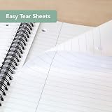 Summit Cambridge Jotter A4 Notebook Wirebound 200 Pages 80gsm view 4