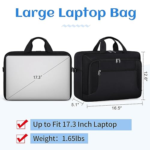 Laptop Bag Inch Laptop Briefcase Large Waterproof Laptop Case