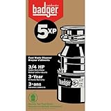 InSinkErator Badger 5XP 3/4 HP Household Garbage Disposer