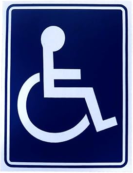 Placa Cadeira De Rodas Cadeirante 15 X 20 Cm Cod P 29 Amazon Com Br Ferramentas E Construcao