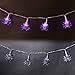 YUNLIGHTS Halloween Spider String Lights, Battery Operated 11.5ft 30 LED Waterproof Decoration Lights 8 Lighting Modes for Indoor/Outdoor Halloween Party Christmas Holiday Yard Decorations Decor