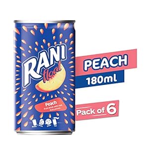 Rani Rani Peach Float Jar, 6 X 180 g