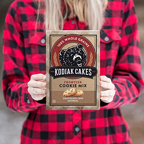 Kodiak Cakes Chocolate Chip Oatmeal Cookie Mix 18ounce Boxes Pack Of 6