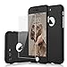 iPhone 7 Plus case,VANCKE 360 Degree All-around Full Body Utral thin Fit Case cover with Tempered Glass Screen Protector Ultra slim Light Weight Hard Snap-On for Apple iPhone 7 plus 5.5 inch(black)