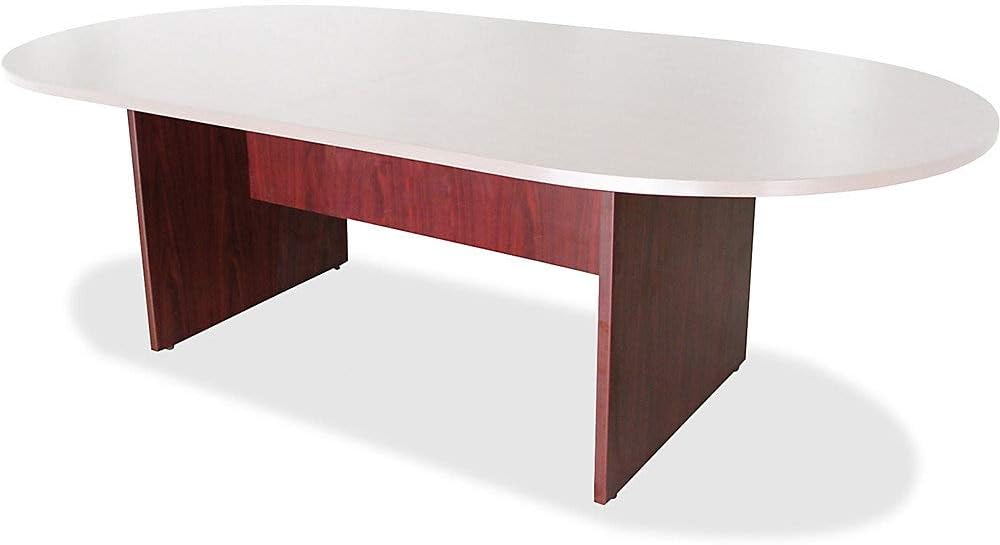 Lorell Conference Table Base, 96 by 48 by 28-Inch, Mahogany: Furniture & Decor