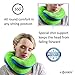 BCOZZY Chin Supporting Travel Pillow- Unique Patented Design Offers 3 Ergonomic Ways to Support The Head, Neck, and Chin When Traveling and at Home. Fully Washable. Large, Green